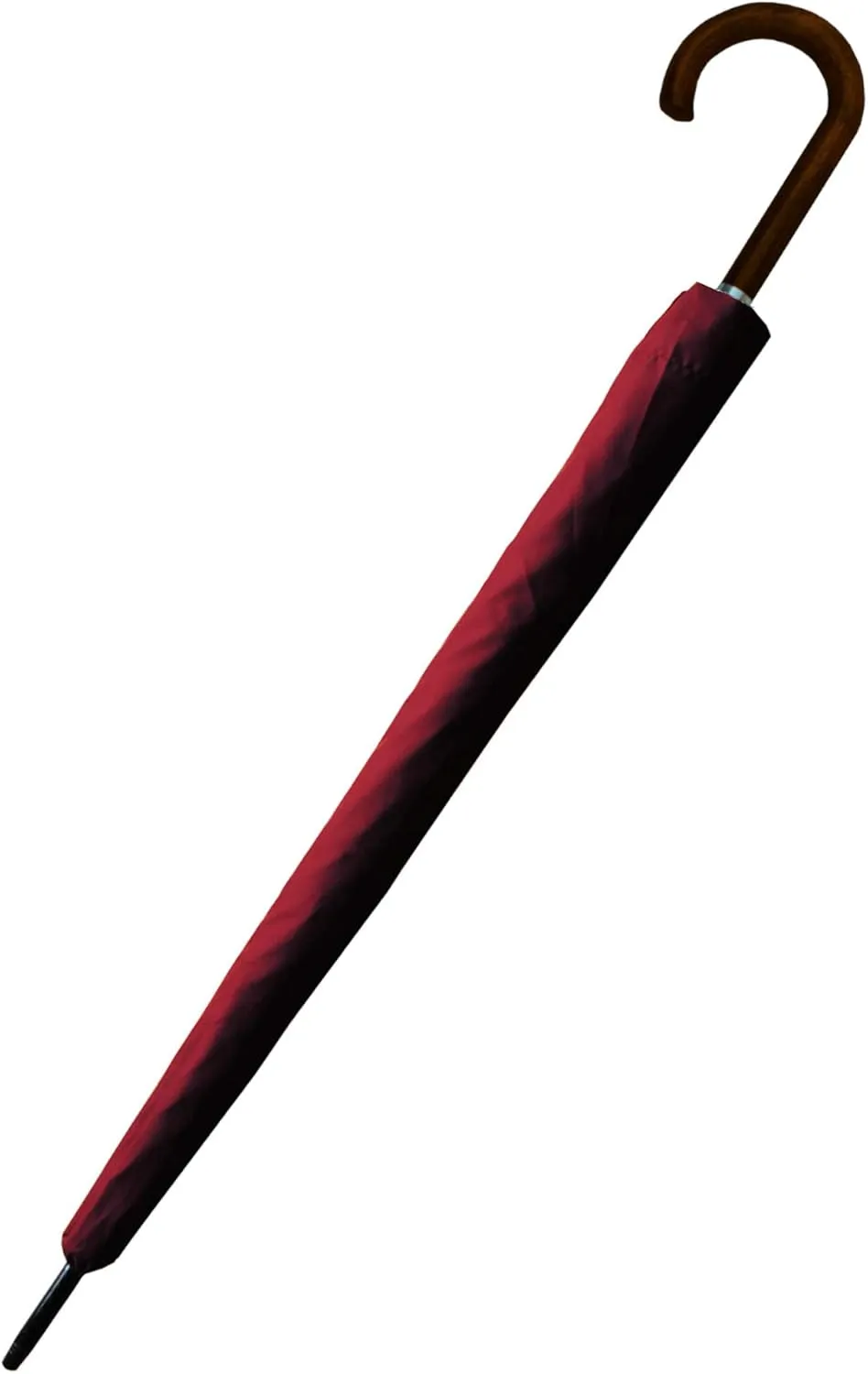 60MPH Windproof 24 Rib Large Strong Umbrella - XL Automatic Heavy Duty Golf Umbrella For Rain and Wind - 3 Layer Frame - Wooden Hook Handle - Best for Most Ribs