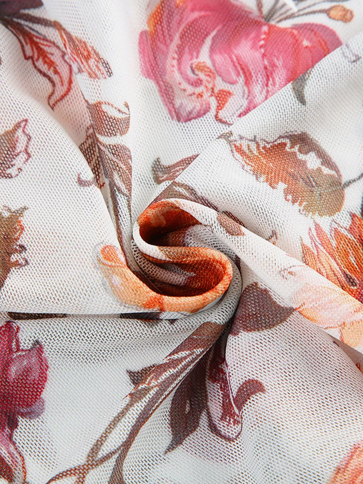Aelfric Eden Oil Painting Flower Print Cami Top