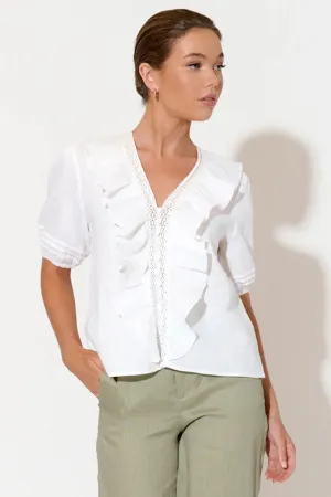 Aisha Lace Detail Top