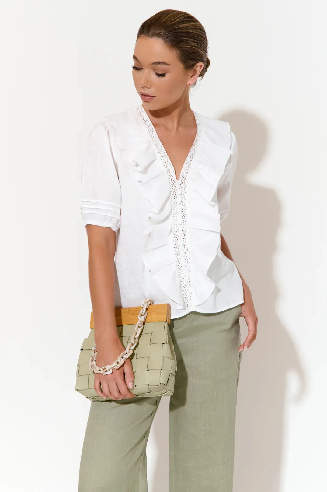 Aisha Lace Detail Top