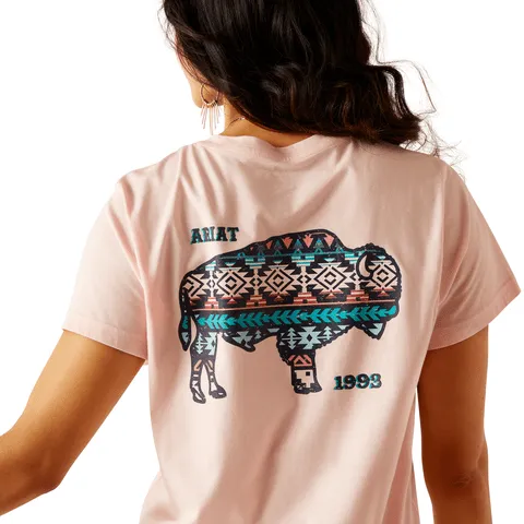 Ariat Women's Granger Blushing Rose Short Sleeve T-Shirt 10048645