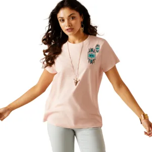 Ariat Women's Granger Blushing Rose Short Sleeve T-Shirt 10048645