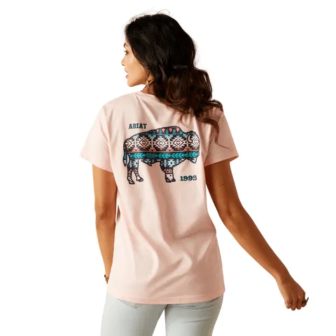 Ariat Women's Granger Blushing Rose Short Sleeve T-Shirt 10048645