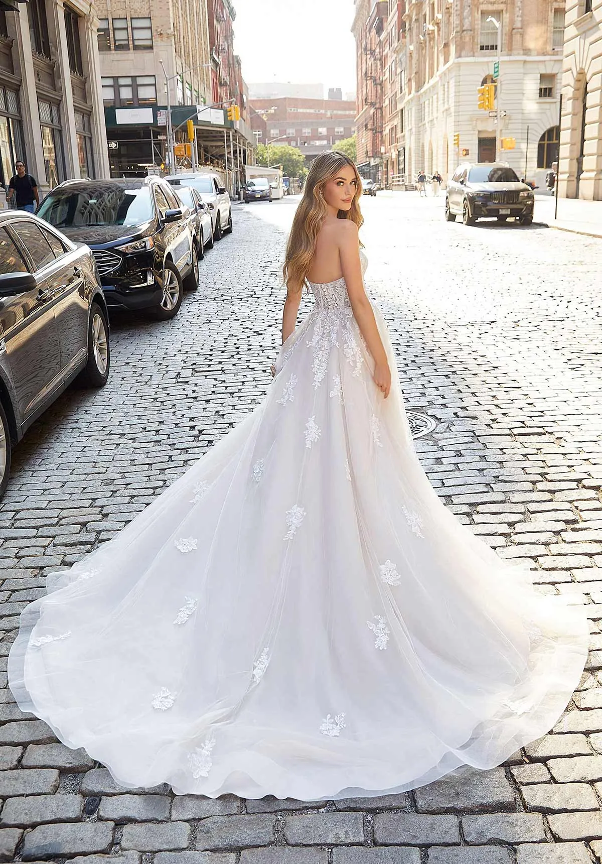 Blu - 4109 - Jamila - Cheron's Bridal, Wedding Gown