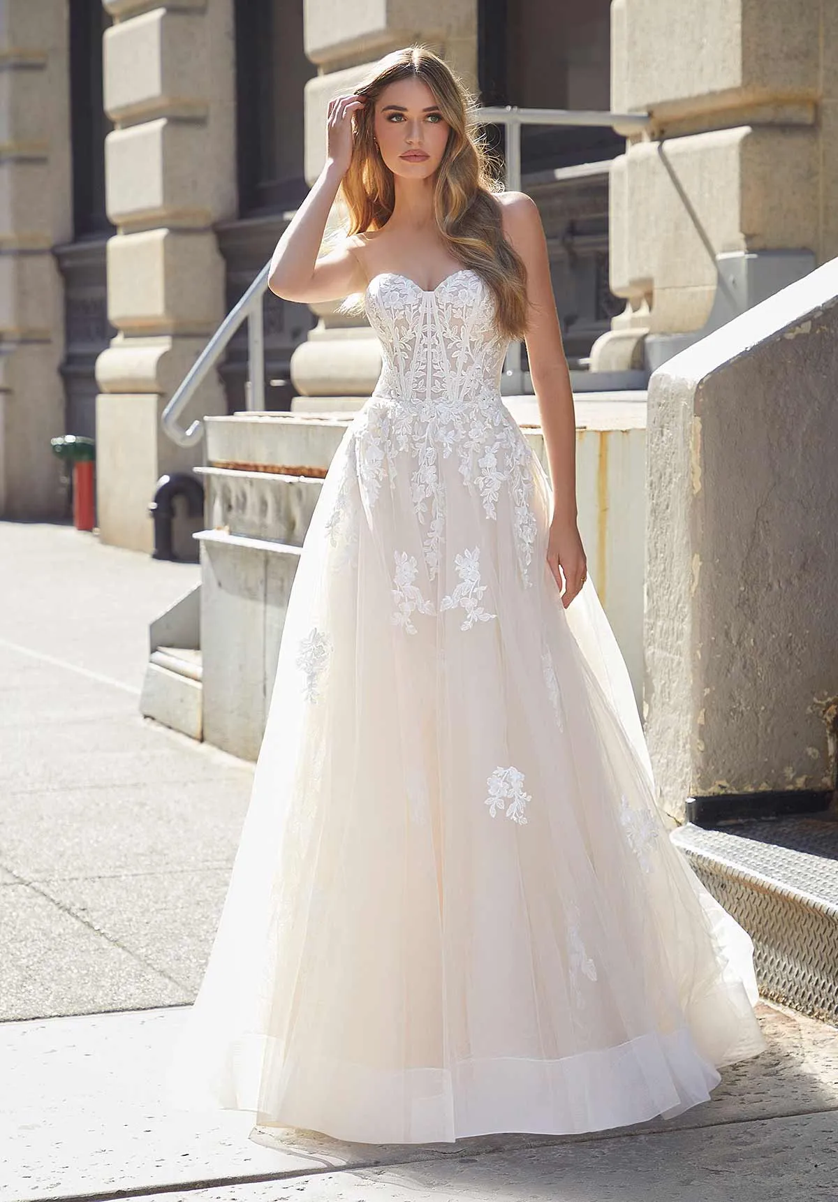 Blu - 4109 - Jamila - Cheron's Bridal, Wedding Gown