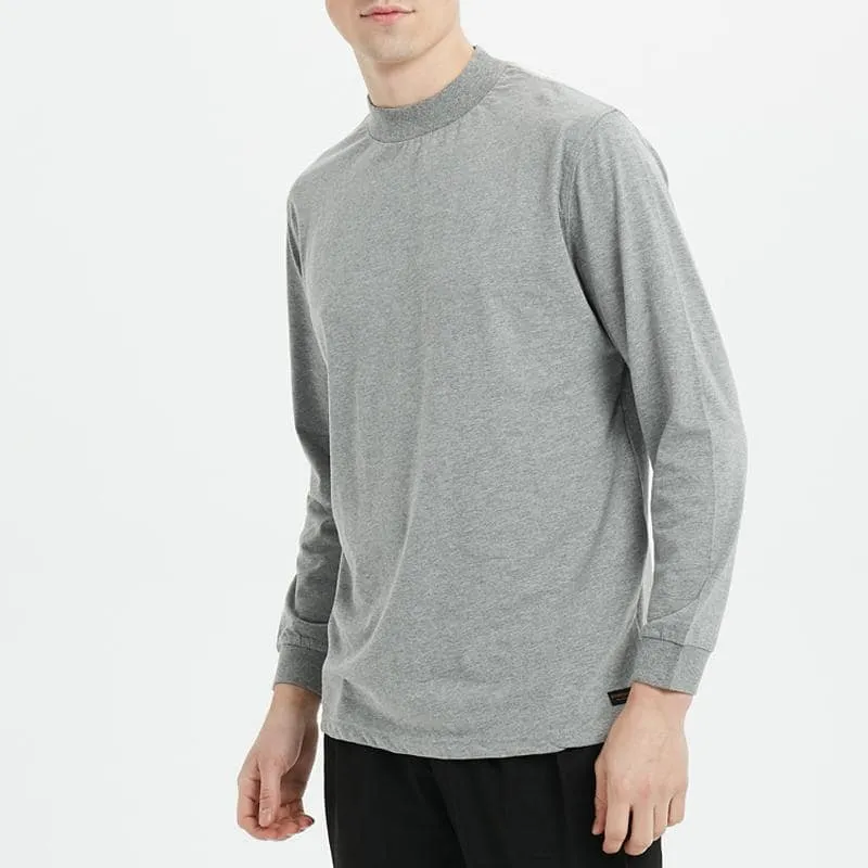 Boysnextdoor Turtle Neck L/S Tee Grey