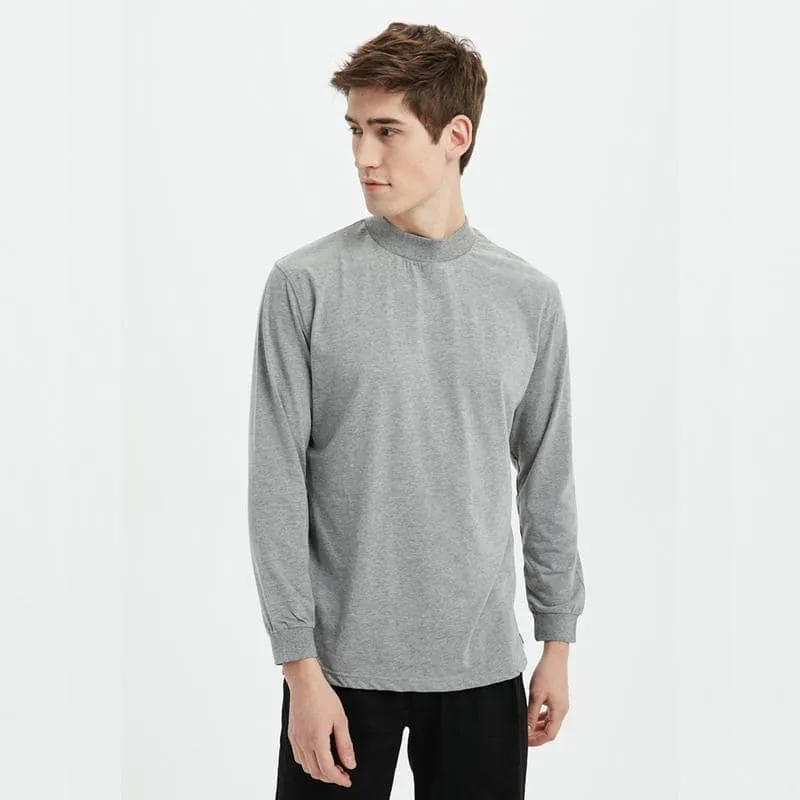 Boysnextdoor Turtle Neck L/S Tee Grey