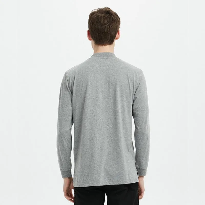 Boysnextdoor Turtle Neck L/S Tee Grey