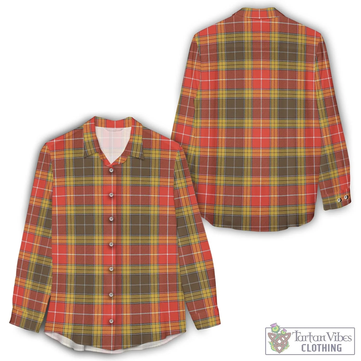 Buchanan Old Set Weathered Tartan Women's Casual Shirt