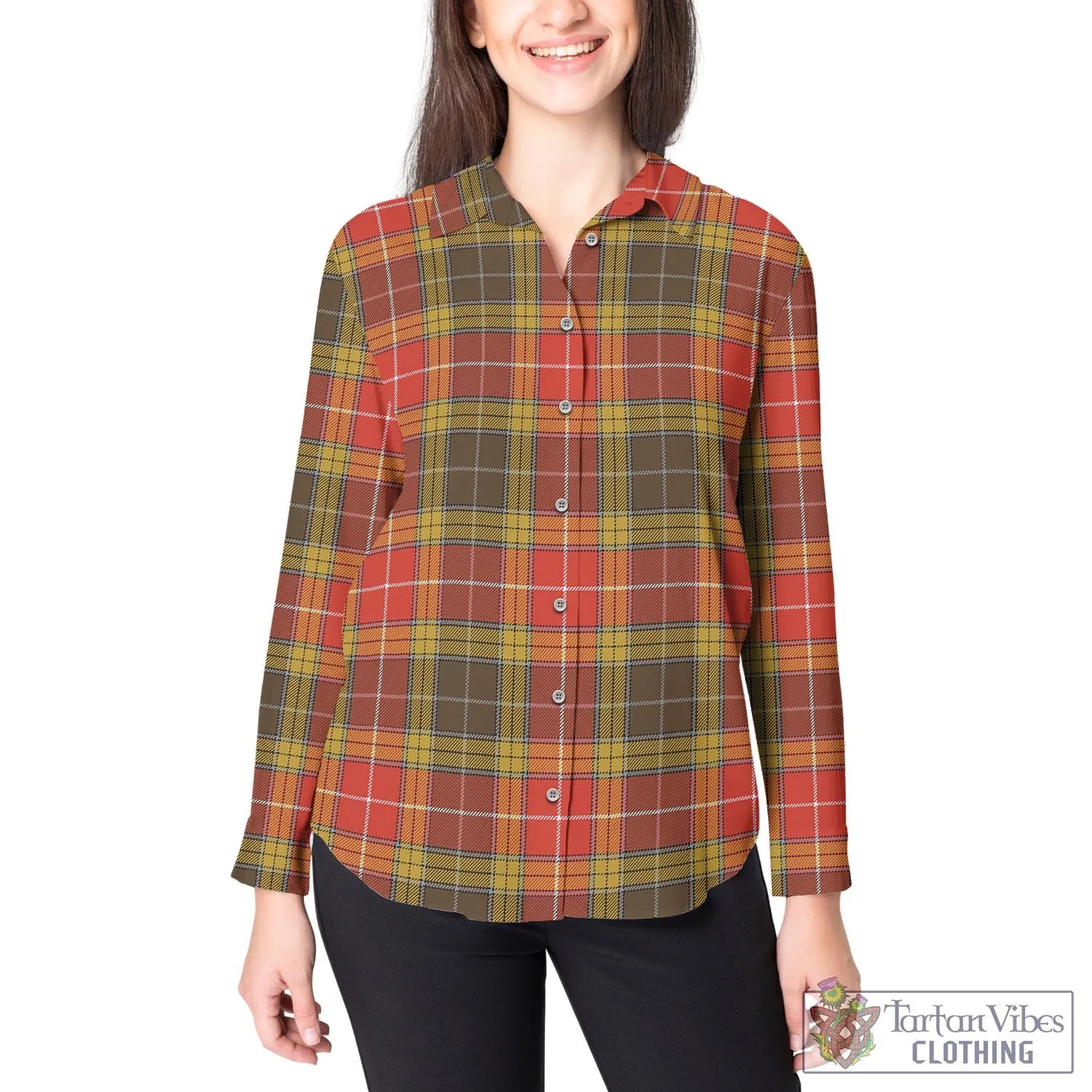 Buchanan Old Set Weathered Tartan Women's Casual Shirt