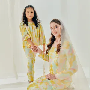 CAKENIS RAYA KIDS MELATI IN YELLOW