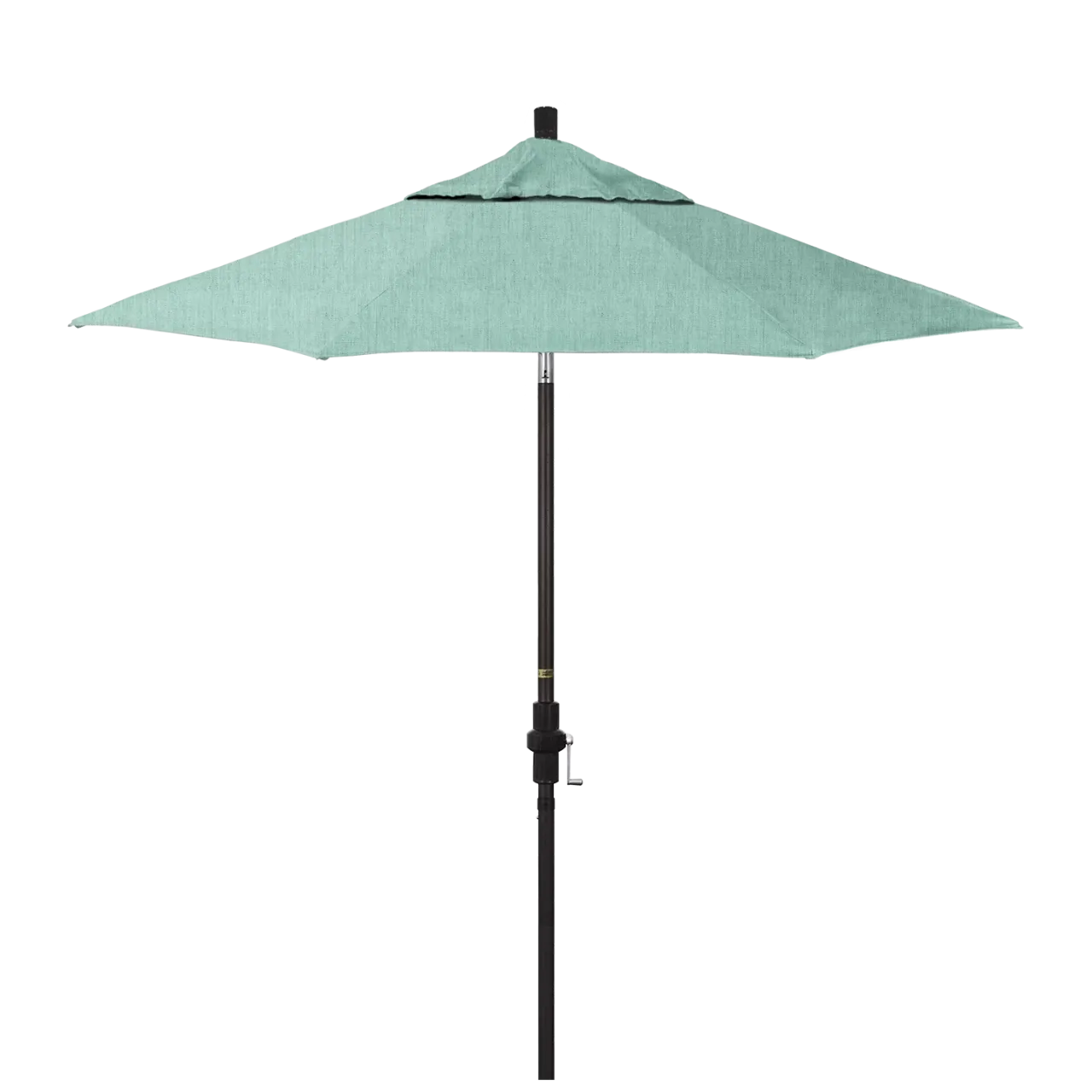 California Umbrella Golden State 7.5 Foot Complete Fiberglass Market Umbrella