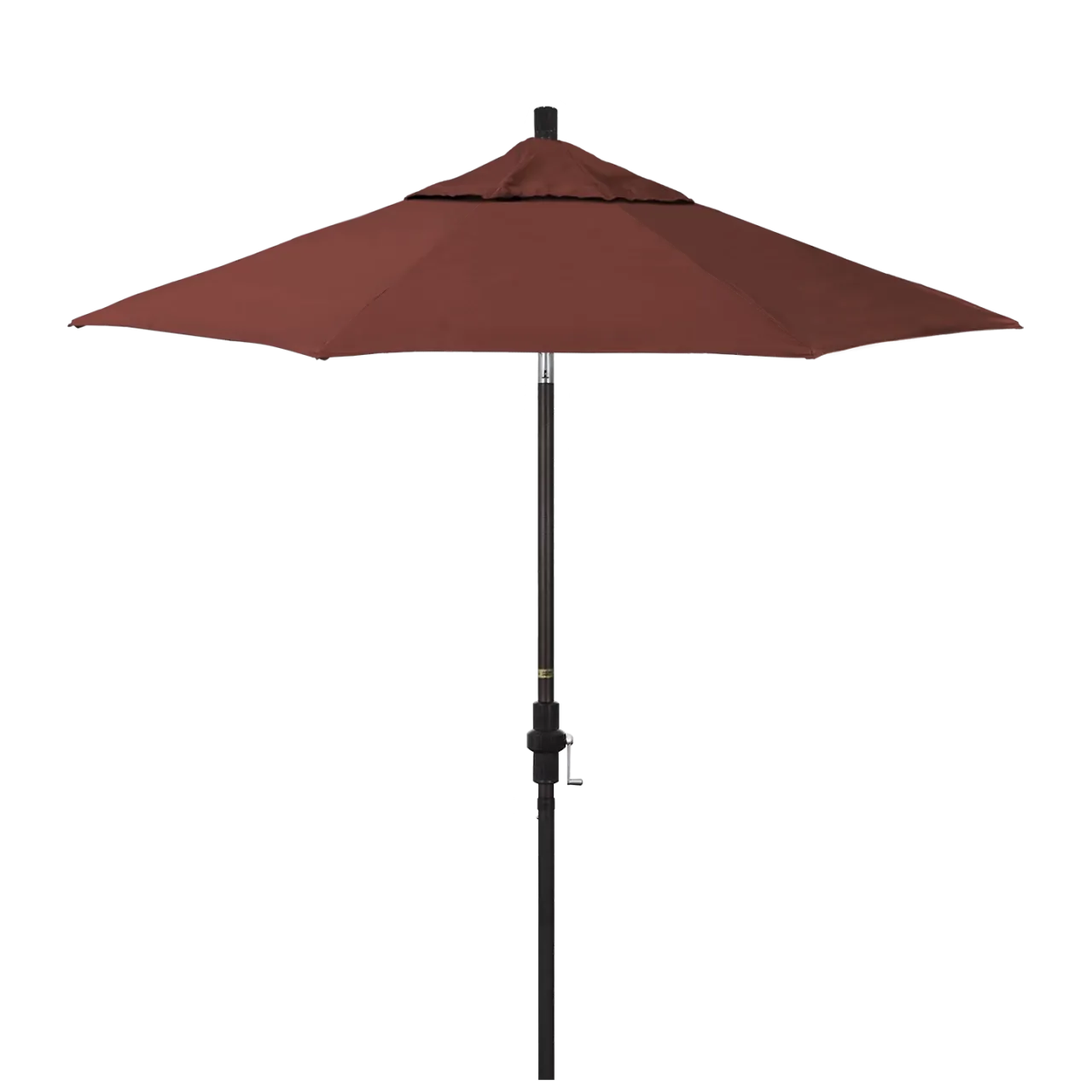 California Umbrella Golden State 7.5 Foot Complete Fiberglass Market Umbrella