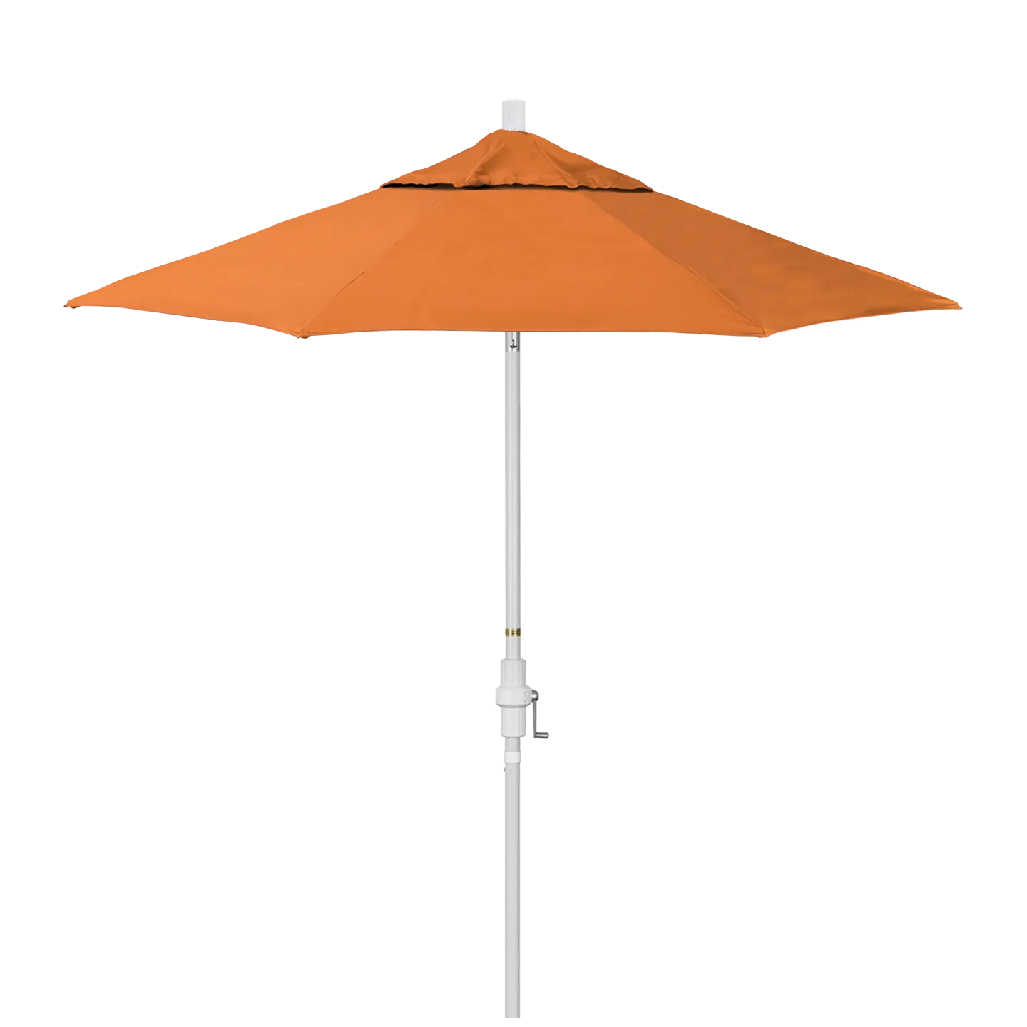 California Umbrella Golden State 7.5 Foot Complete Fiberglass Market Umbrella