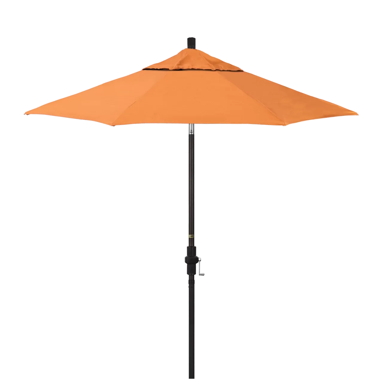 California Umbrella Golden State 7.5 Foot Complete Fiberglass Market Umbrella
