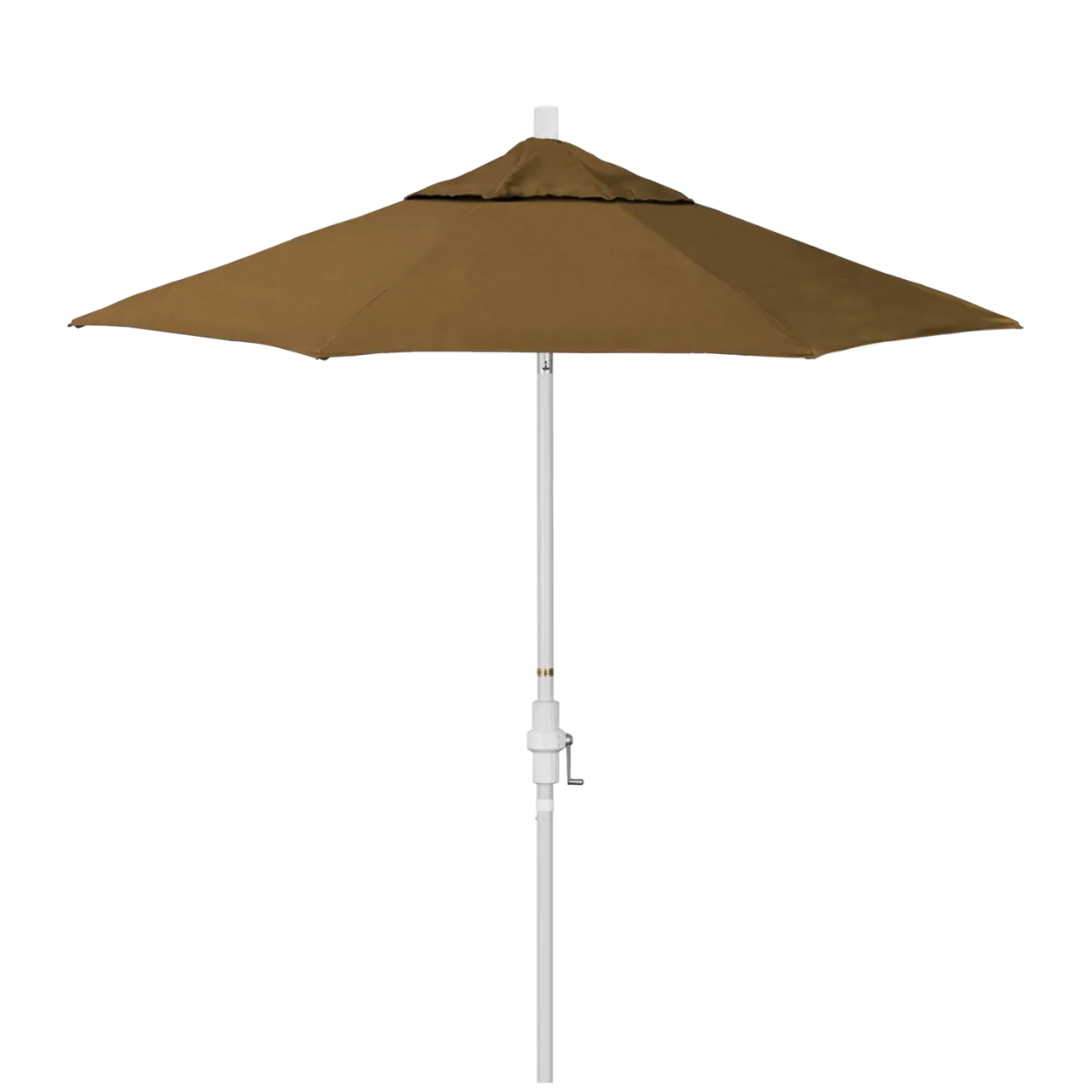 California Umbrella Golden State 7.5 Foot Complete Fiberglass Market Umbrella