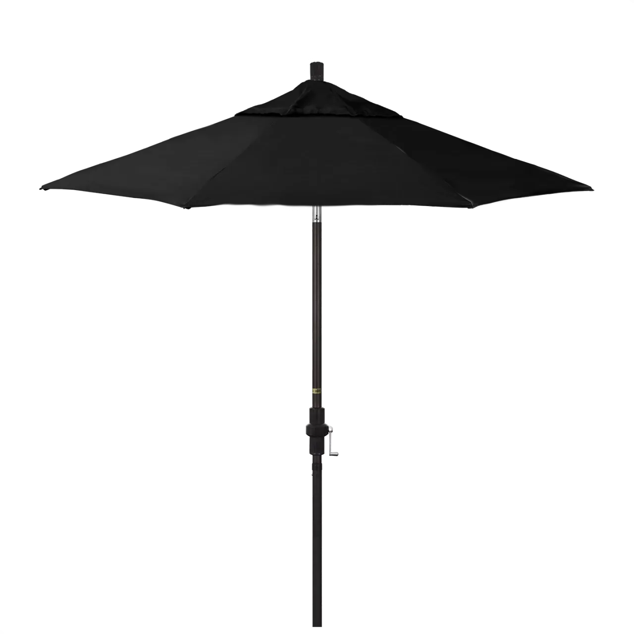 California Umbrella Golden State 7.5 Foot Complete Fiberglass Market Umbrella