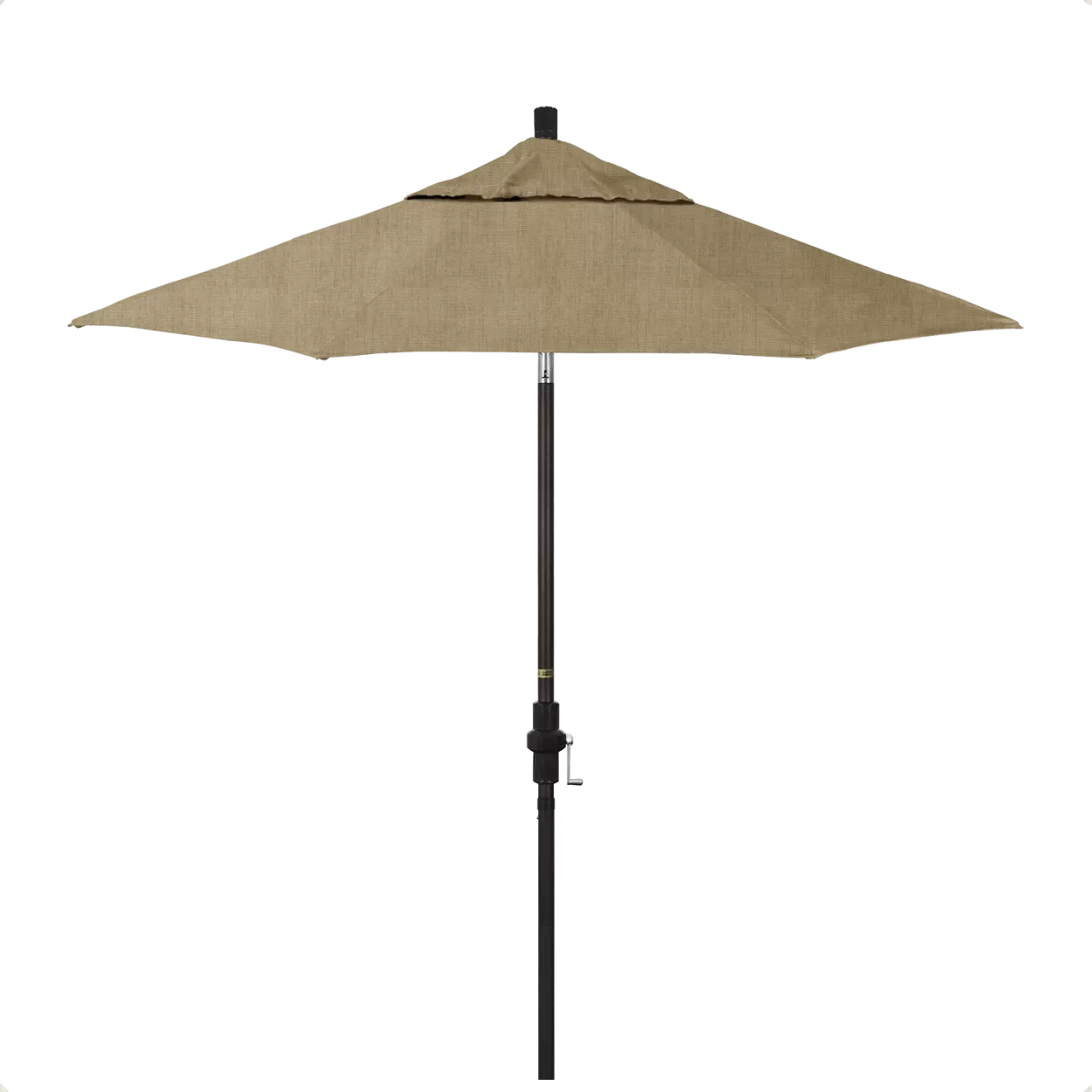 California Umbrella Golden State 7.5 Foot Complete Fiberglass Market Umbrella