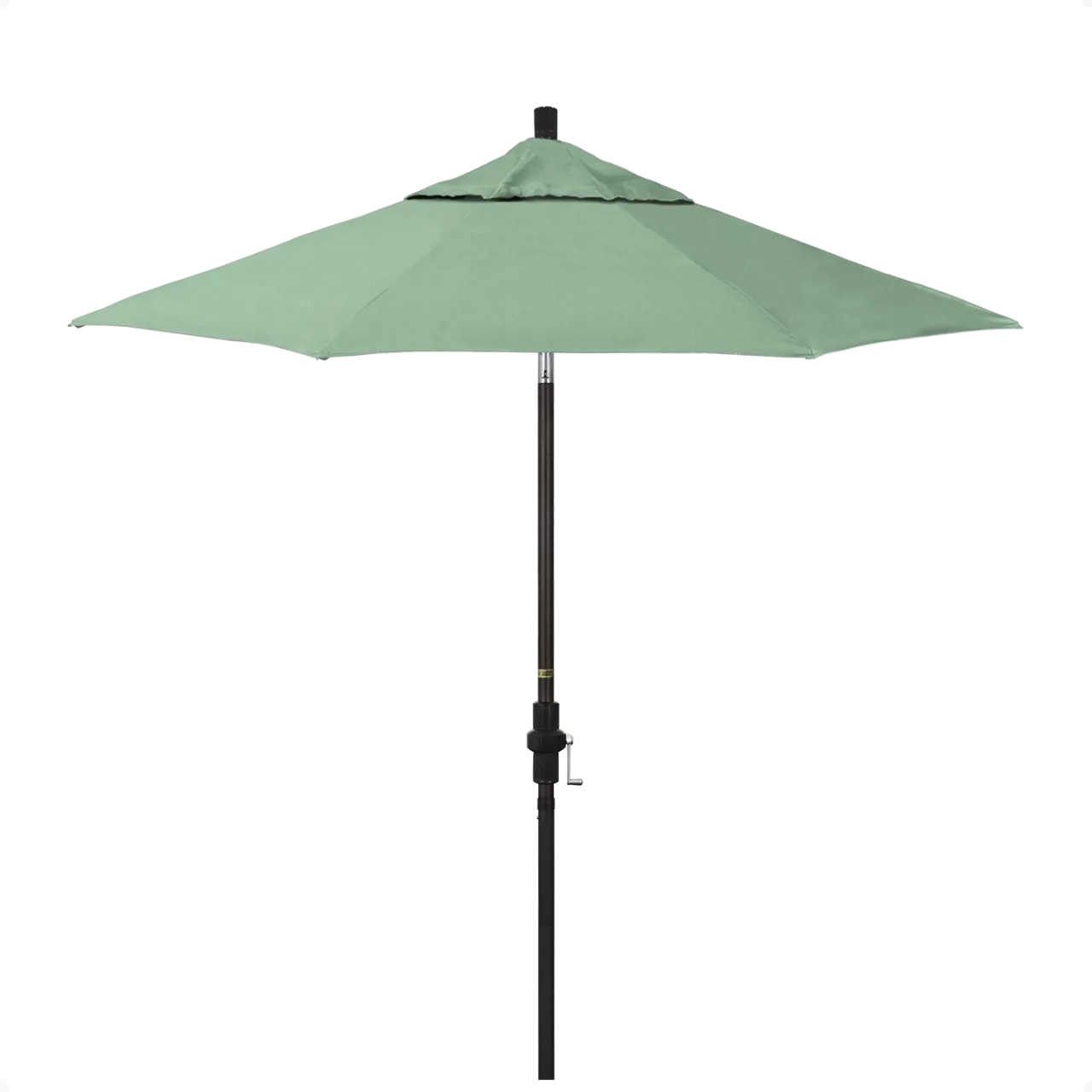 California Umbrella Golden State 7.5 Foot Complete Fiberglass Market Umbrella