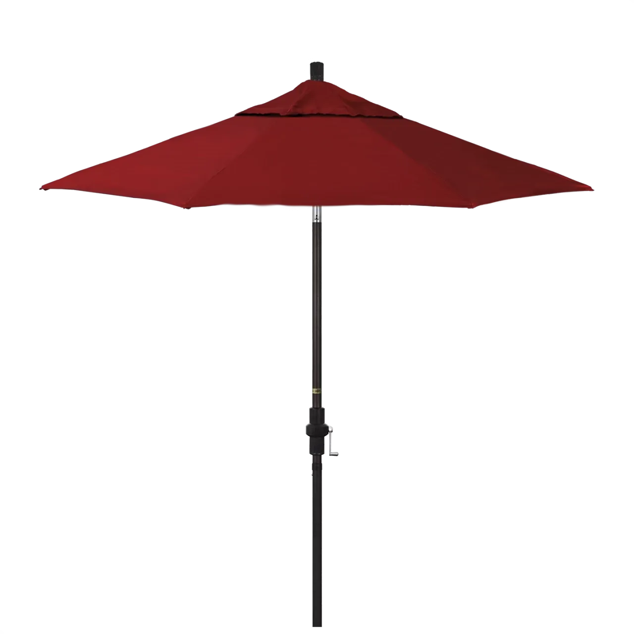 California Umbrella Golden State 7.5 Foot Complete Fiberglass Market Umbrella