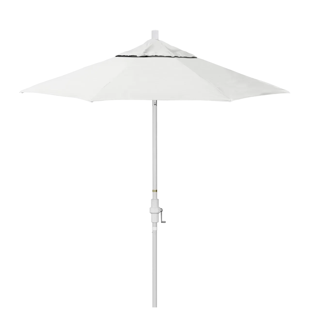 California Umbrella Golden State 7.5 Foot Complete Fiberglass Market Umbrella