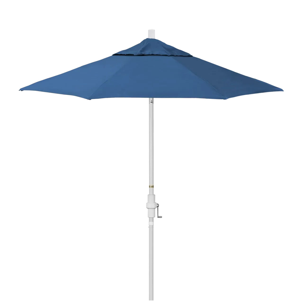 California Umbrella Golden State 7.5 Foot Complete Fiberglass Market Umbrella