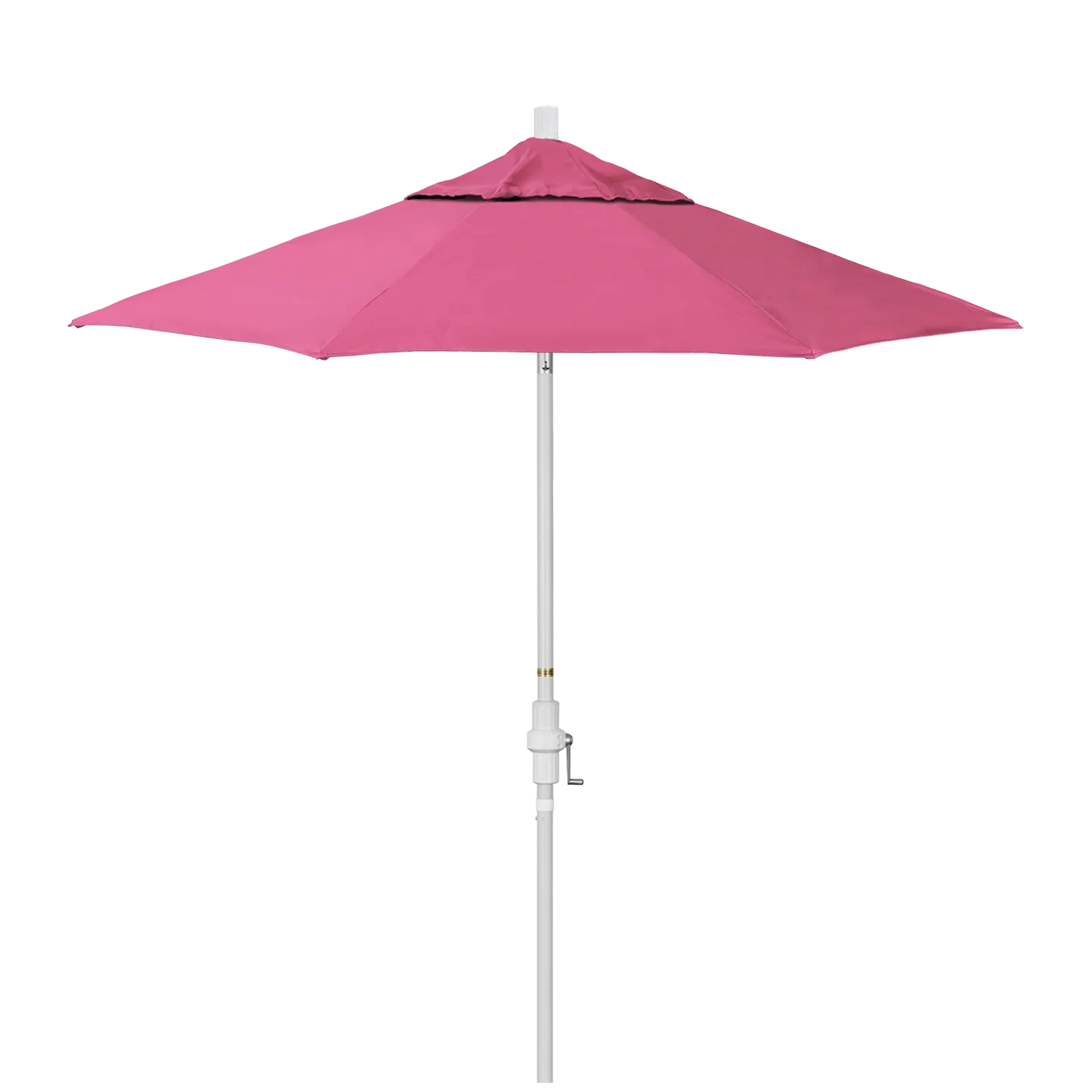 California Umbrella Golden State 7.5 Foot Complete Fiberglass Market Umbrella