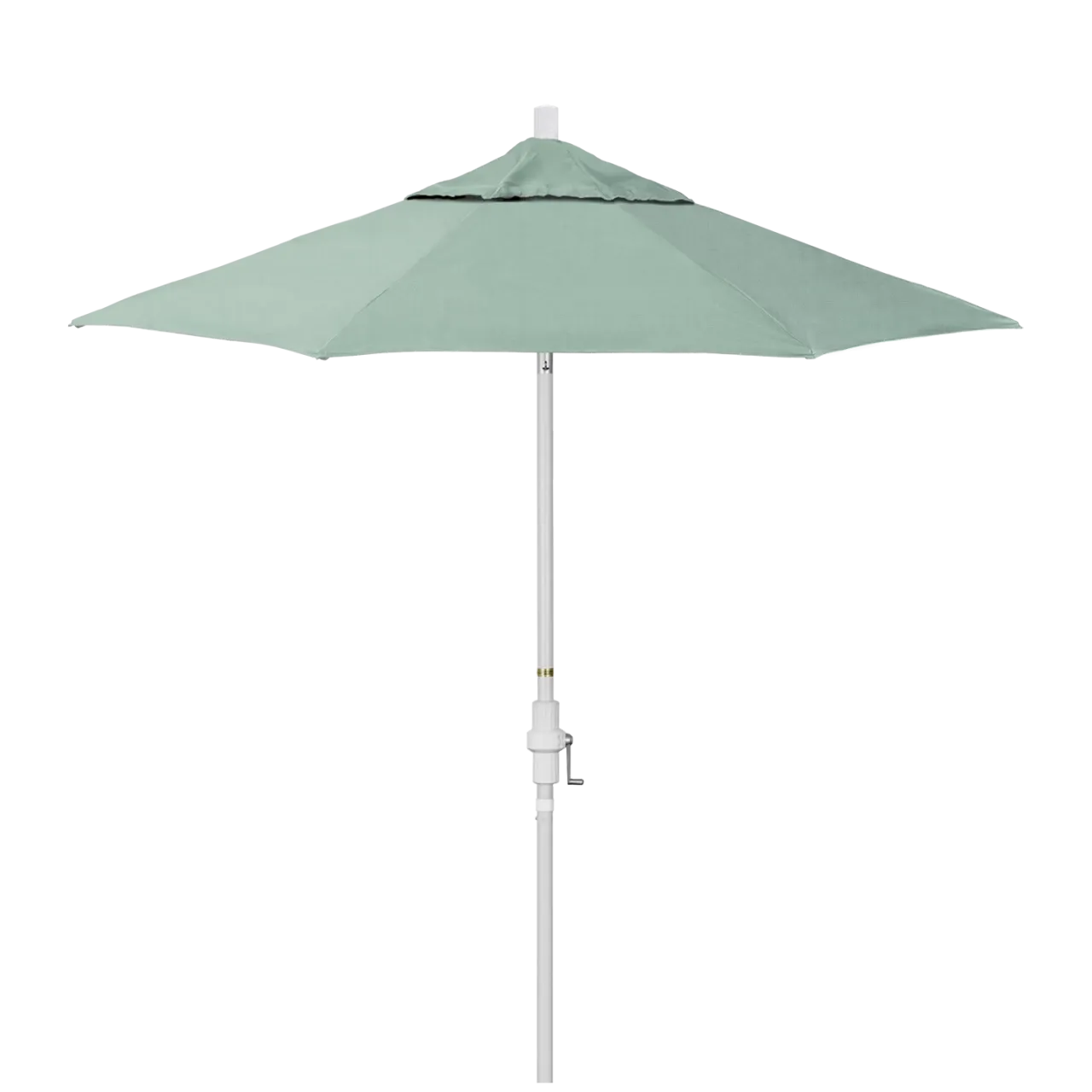 California Umbrella Golden State 7.5 Foot Complete Fiberglass Market Umbrella