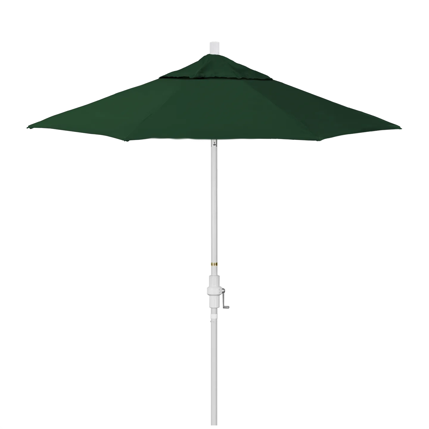 California Umbrella Golden State 7.5 Foot Complete Fiberglass Market Umbrella
