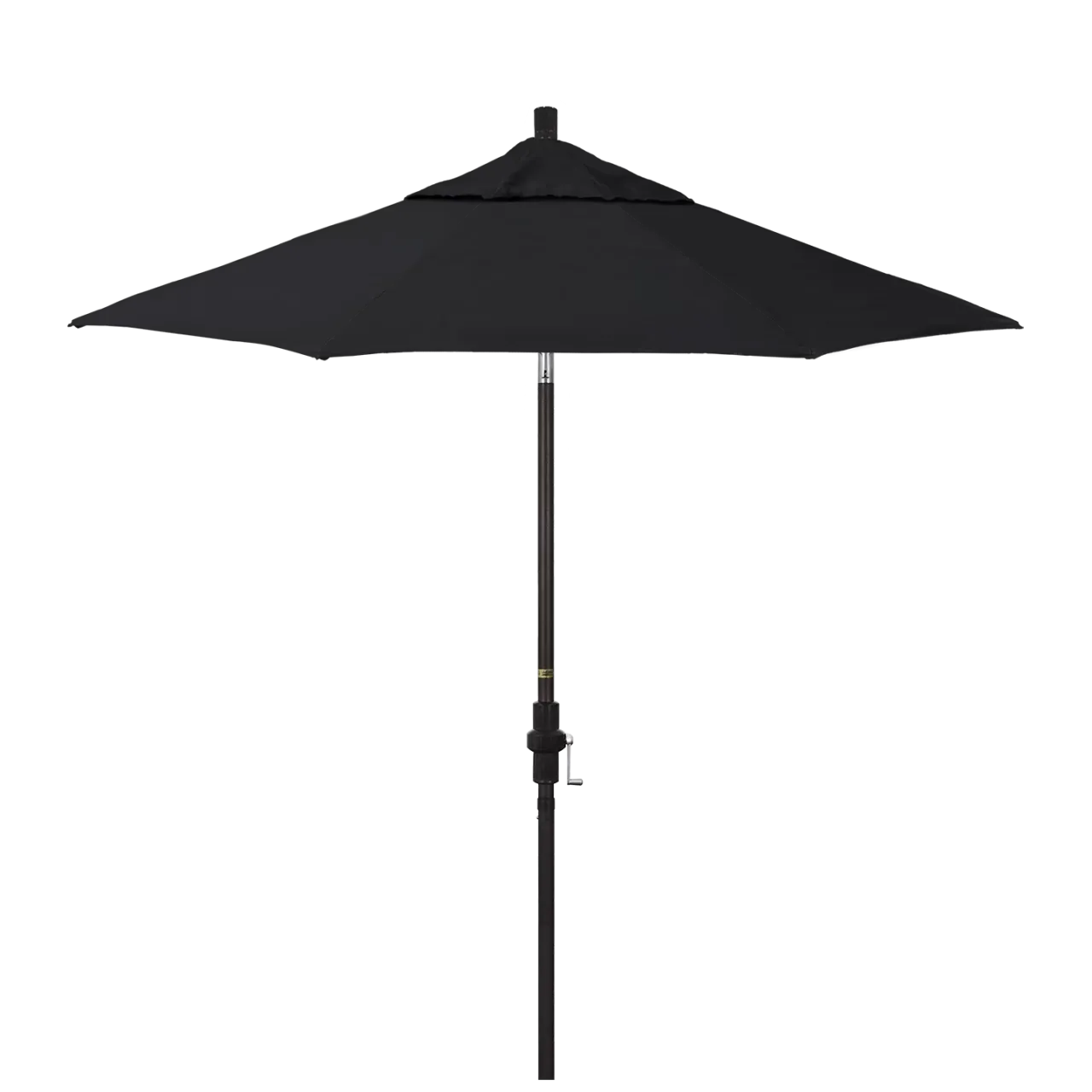 California Umbrella Golden State 7.5 Foot Complete Fiberglass Market Umbrella
