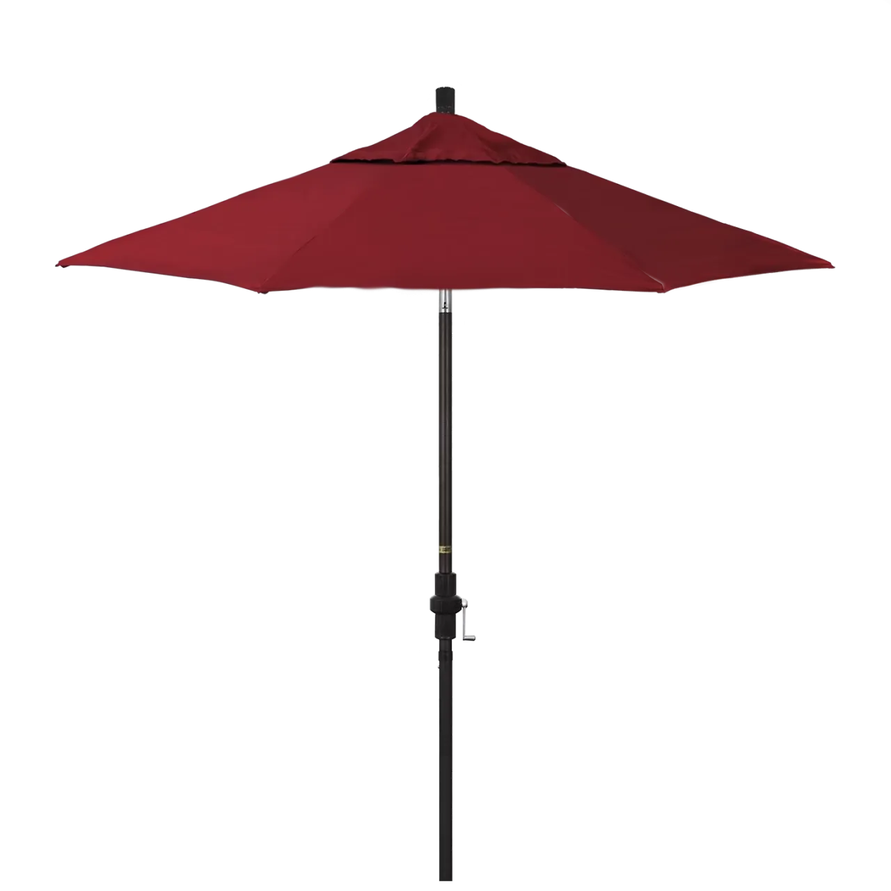 California Umbrella Golden State 7.5 Foot Complete Fiberglass Market Umbrella