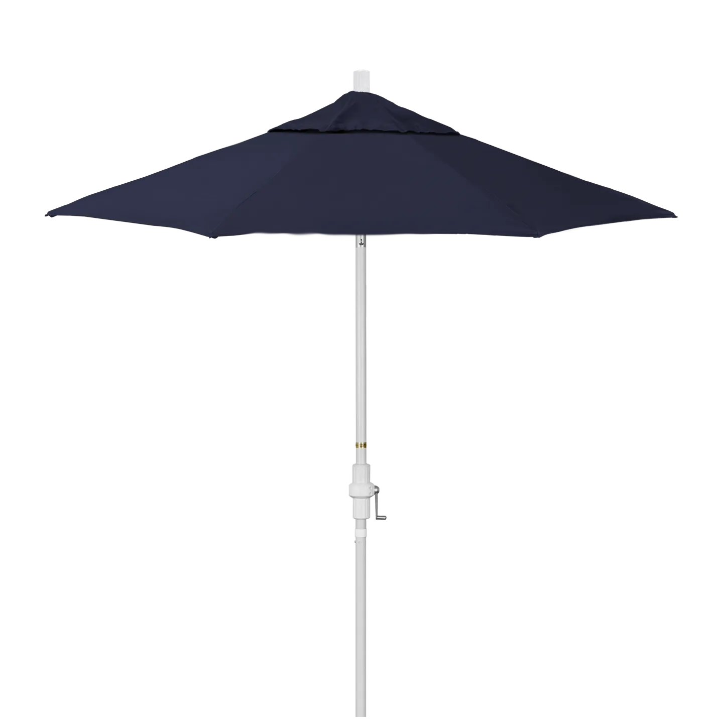 California Umbrella Golden State 7.5 Foot Complete Fiberglass Market Umbrella