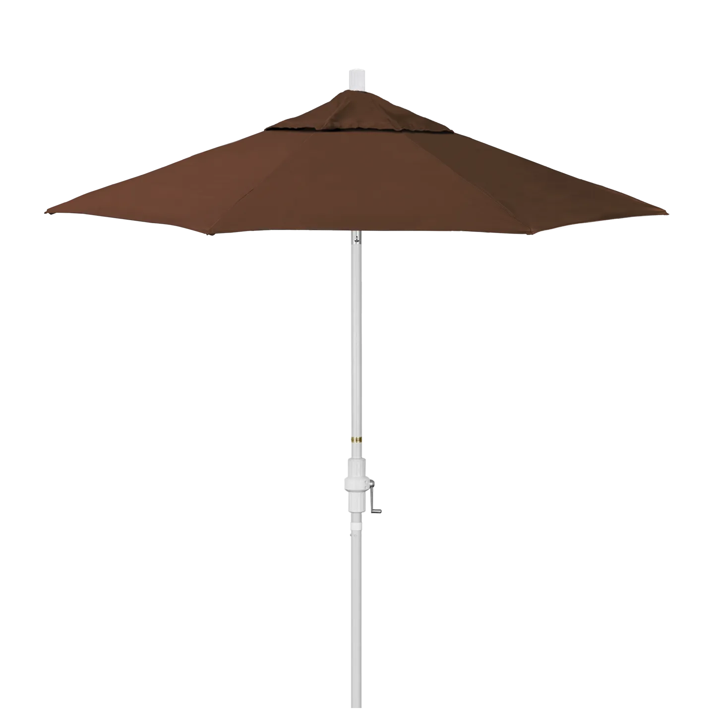 California Umbrella Golden State 7.5 Foot Complete Fiberglass Market Umbrella