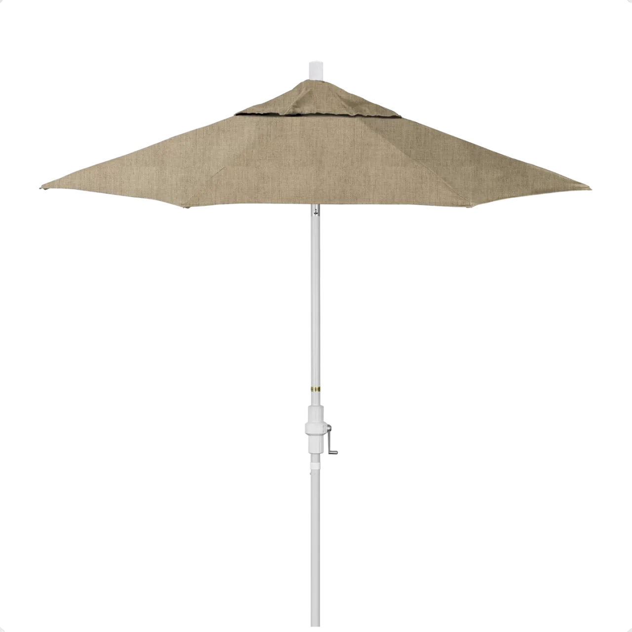 California Umbrella Golden State 7.5 Foot Complete Fiberglass Market Umbrella