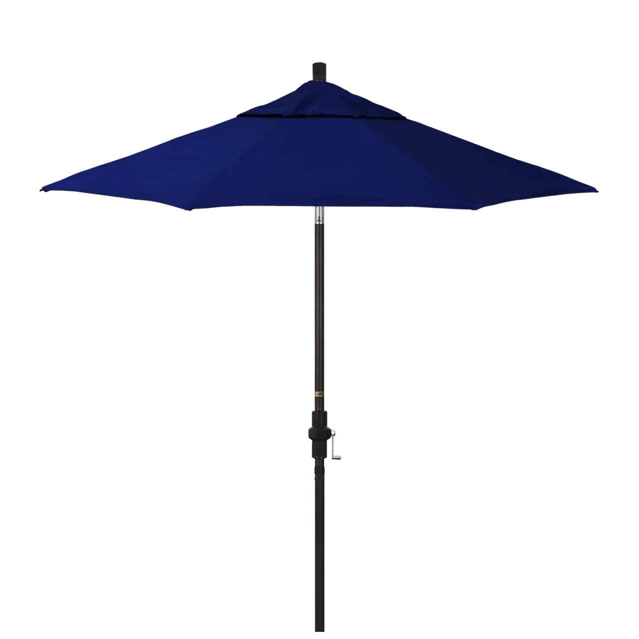 California Umbrella Golden State 7.5 Foot Complete Fiberglass Market Umbrella