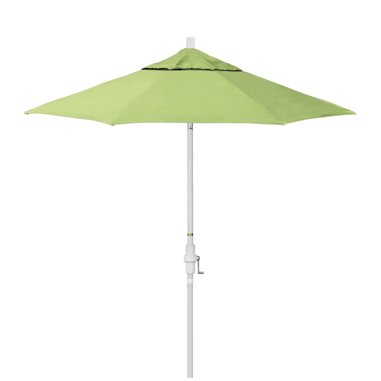 California Umbrella Golden State 7.5 Foot Complete Fiberglass Market Umbrella