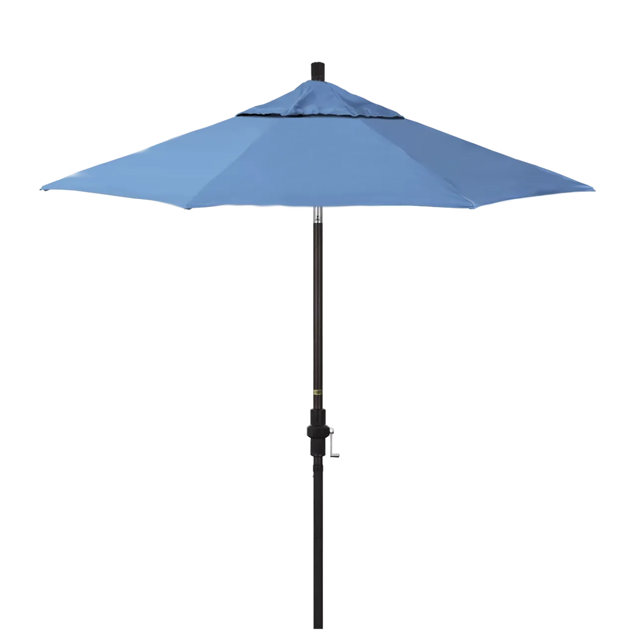 California Umbrella Golden State 7.5 Foot Complete Fiberglass Market Umbrella