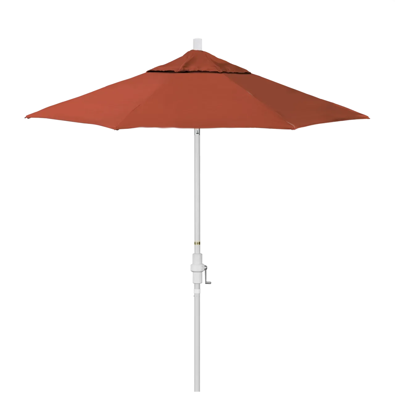 California Umbrella Golden State 7.5 Foot Complete Fiberglass Market Umbrella