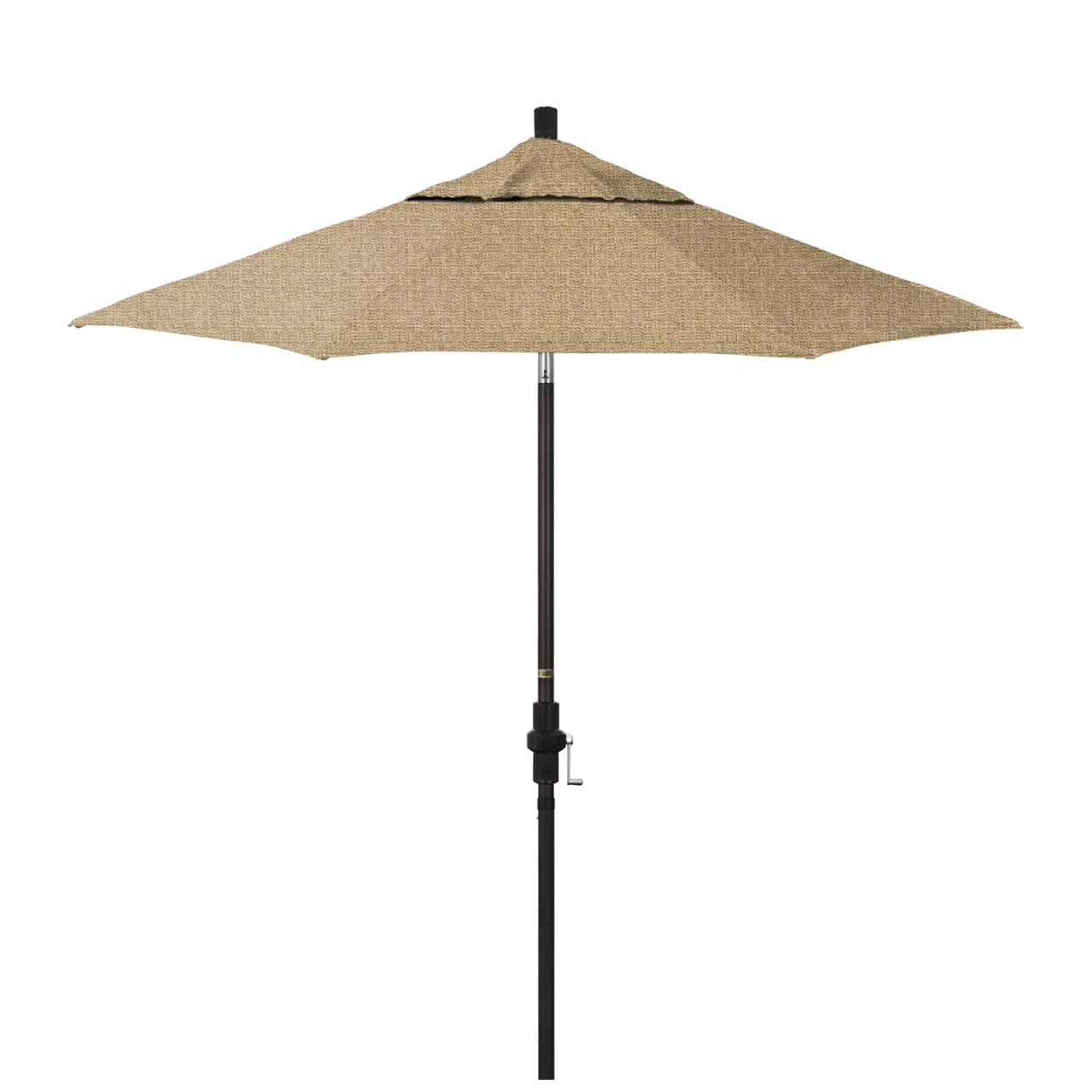 California Umbrella Golden State 7.5 Foot Complete Fiberglass Market Umbrella