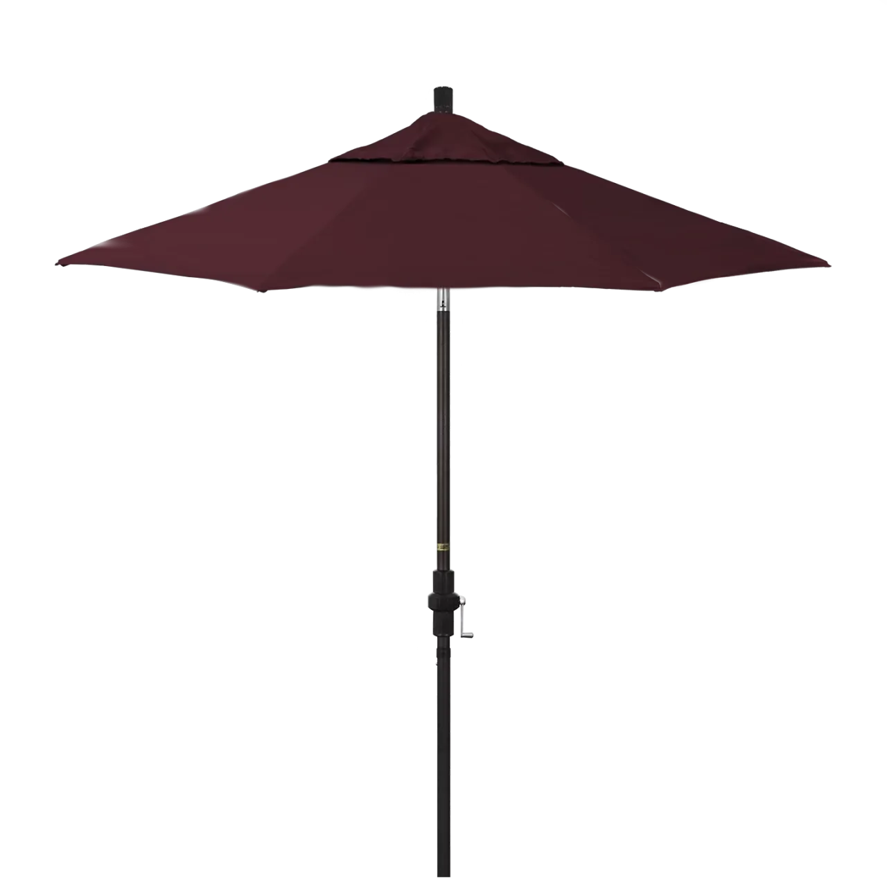 California Umbrella Golden State 7.5 Foot Complete Fiberglass Market Umbrella