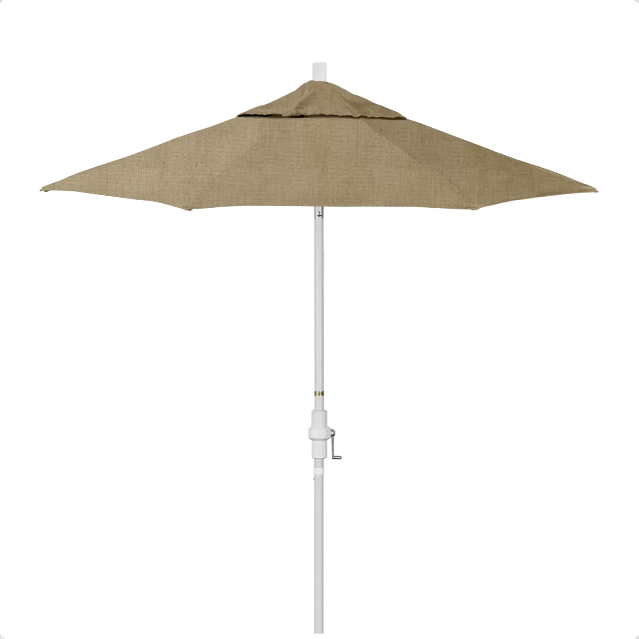 California Umbrella Golden State 7.5 Foot Complete Fiberglass Market Umbrella