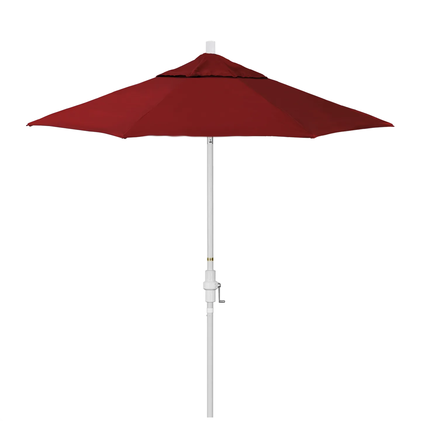 California Umbrella Golden State 7.5 Foot Complete Fiberglass Market Umbrella