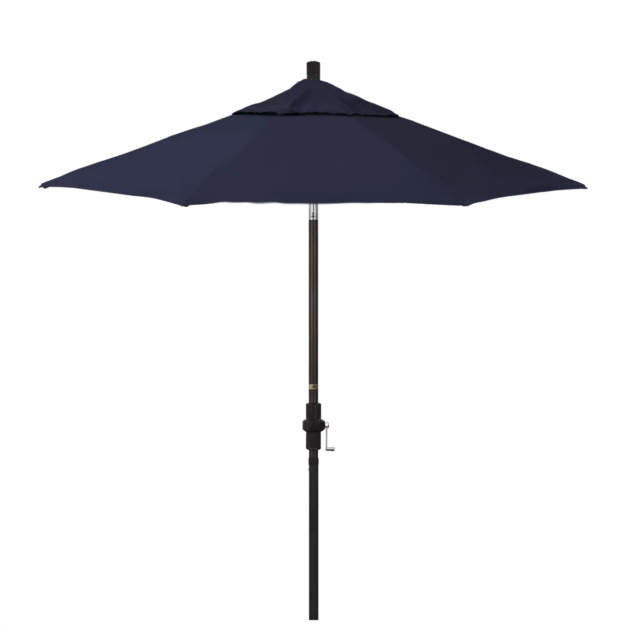 California Umbrella Golden State 7.5 Foot Complete Fiberglass Market Umbrella