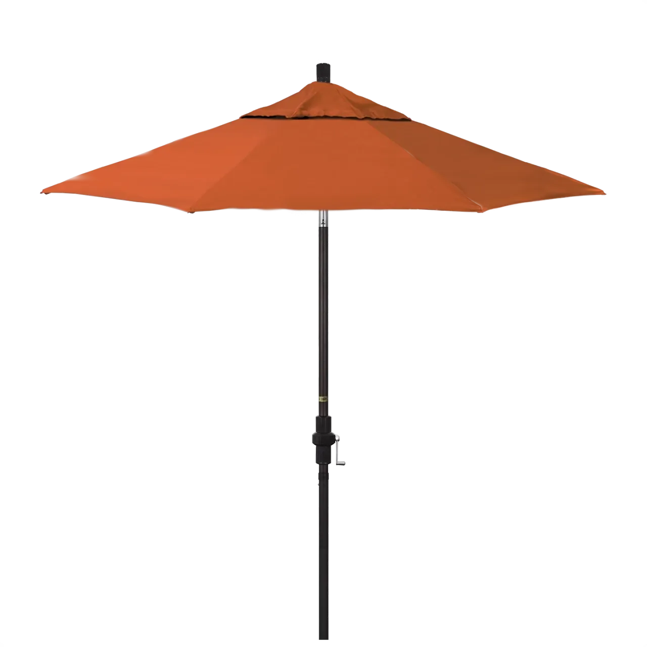 California Umbrella Golden State 7.5 Foot Complete Fiberglass Market Umbrella
