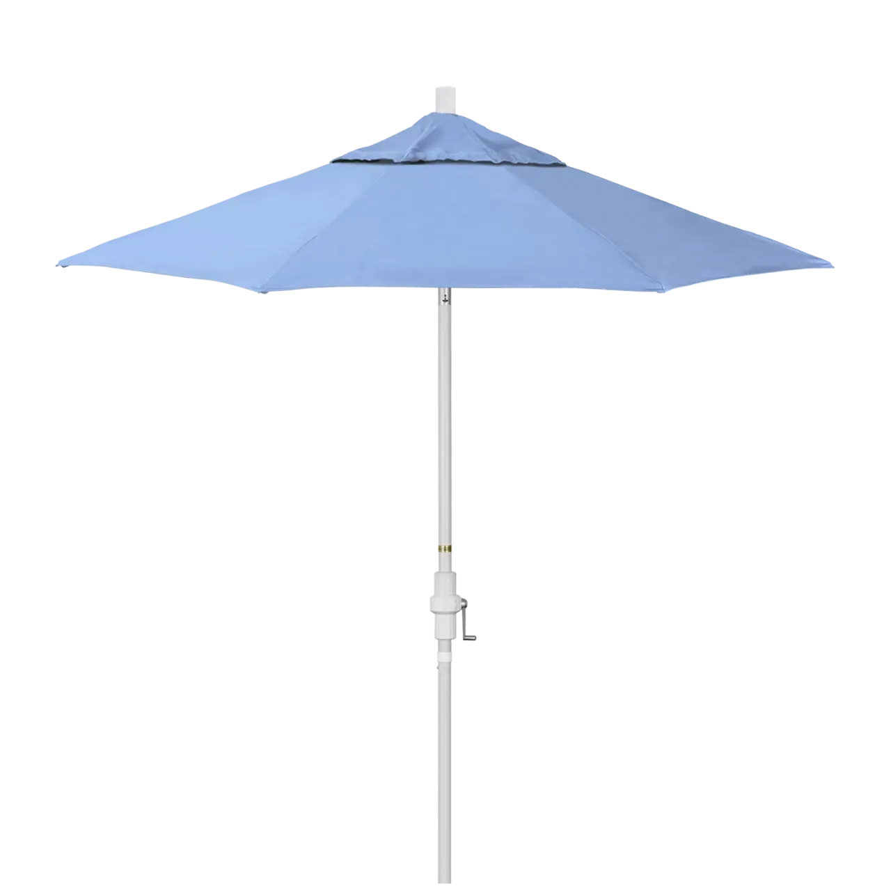 California Umbrella Golden State 7.5 Foot Complete Fiberglass Market Umbrella