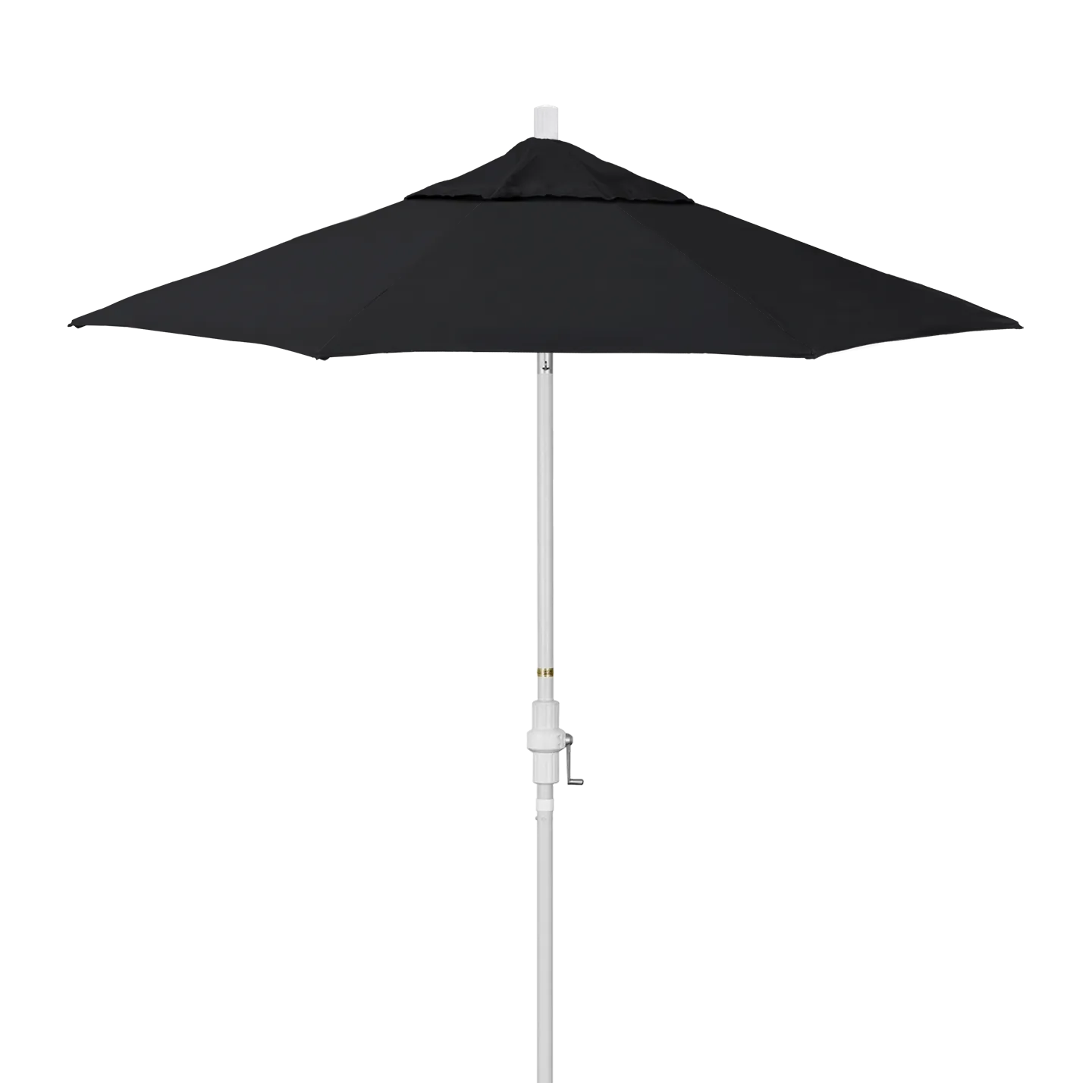 California Umbrella Golden State 7.5 Foot Complete Fiberglass Market Umbrella