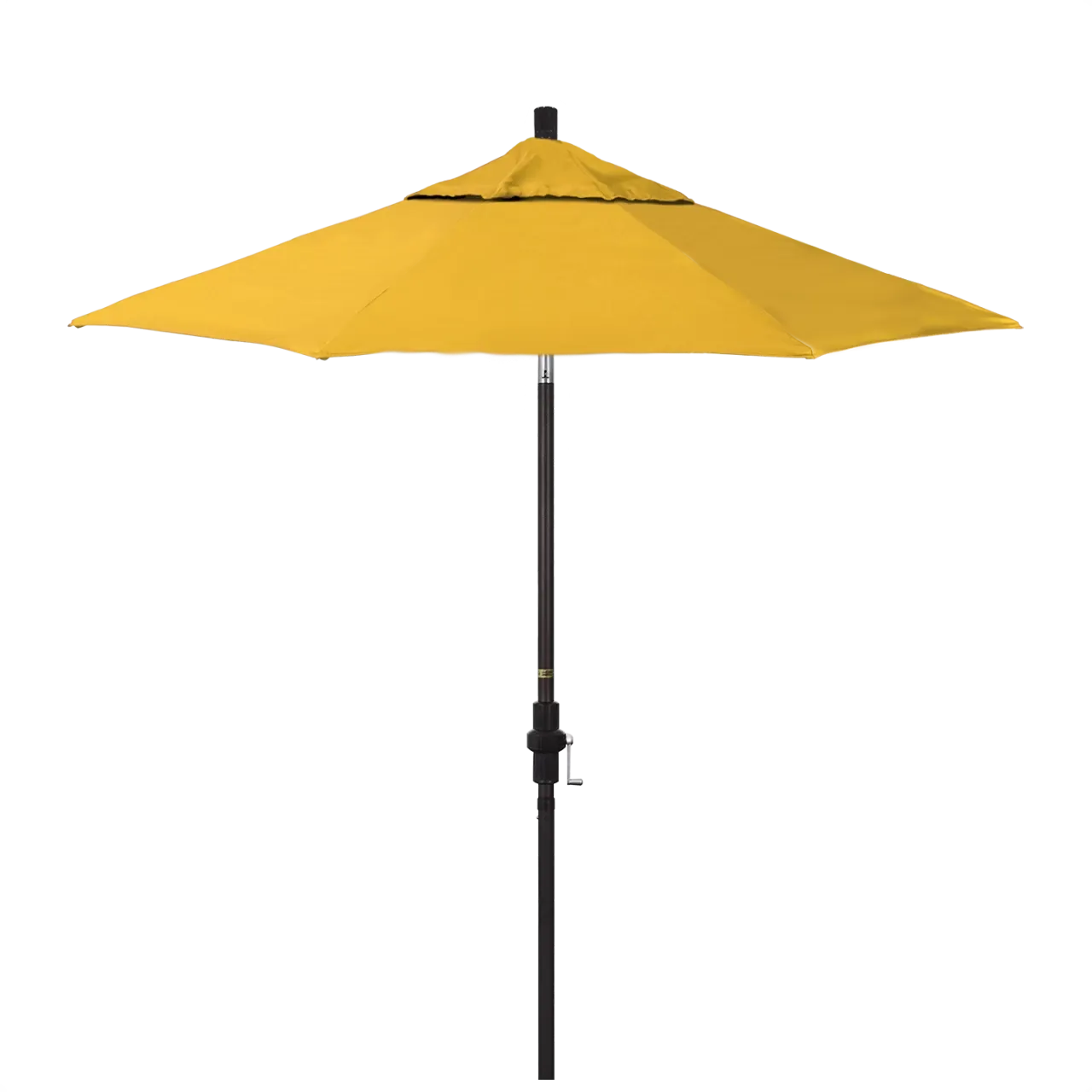 California Umbrella Golden State 7.5 Foot Complete Fiberglass Market Umbrella
