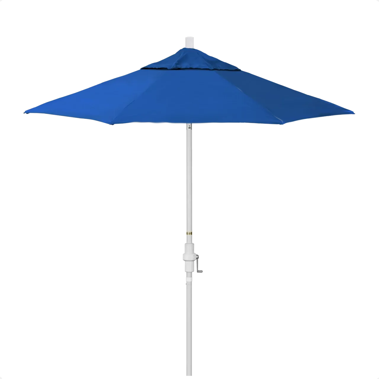 California Umbrella Golden State 7.5 Foot Complete Fiberglass Market Umbrella