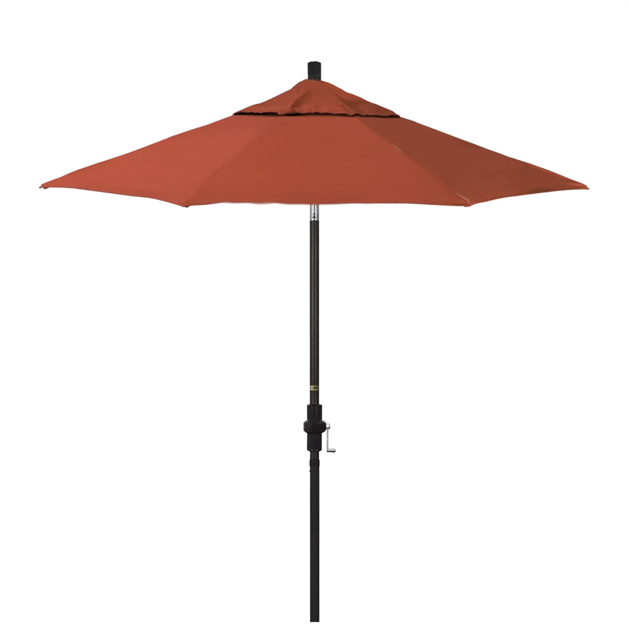 California Umbrella Golden State 7.5 Foot Complete Fiberglass Market Umbrella
