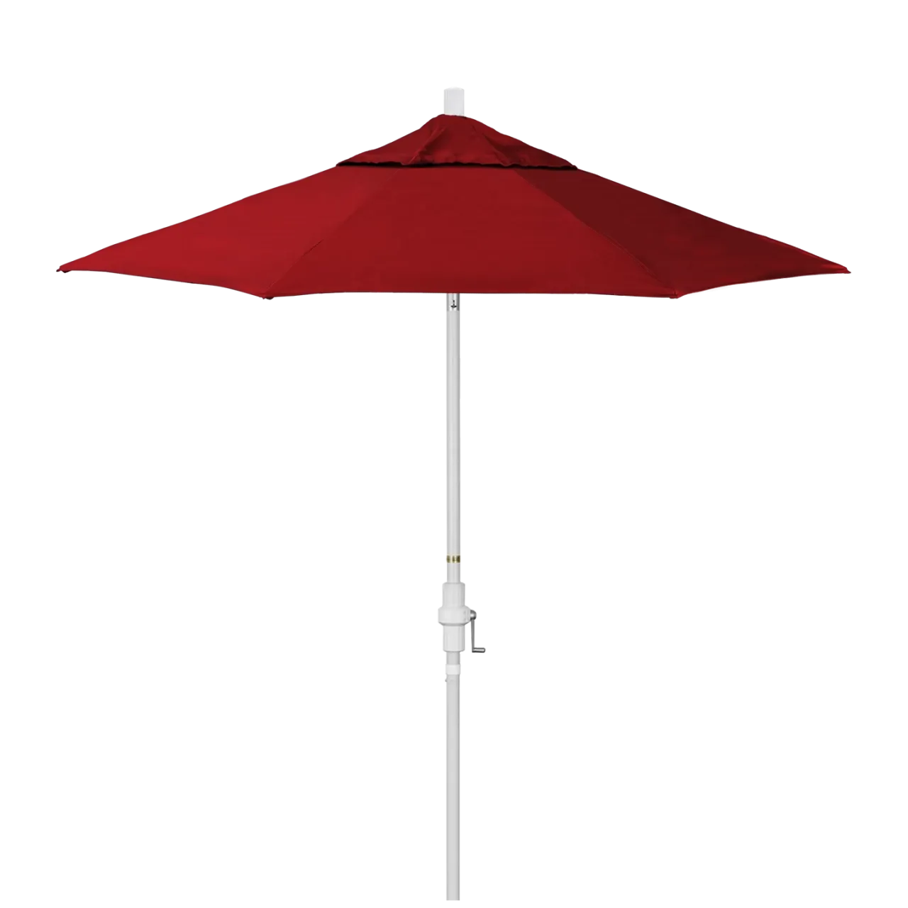 California Umbrella Golden State 7.5 Foot Complete Fiberglass Market Umbrella